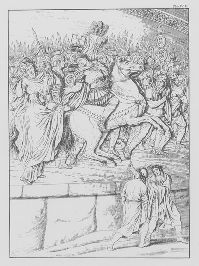 La Divina Commedia di Dante, Purgatorio, Tavola XIX da Bernhard Schuler