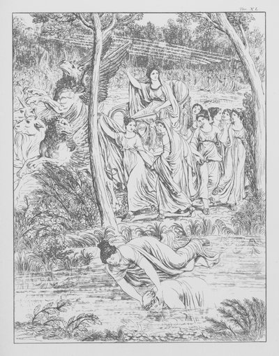 La Divina Commedia di Dante, Purgatorio, Tavola XL da Bernhard Schuler