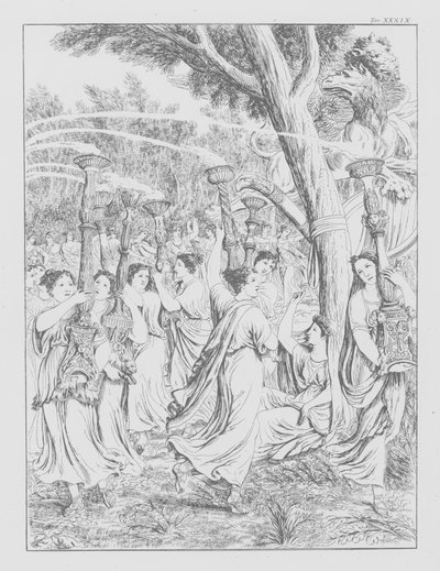 La Divina Commedia di Dante, Purgatorio, Tavola XXXIX da Bernhard Schuler