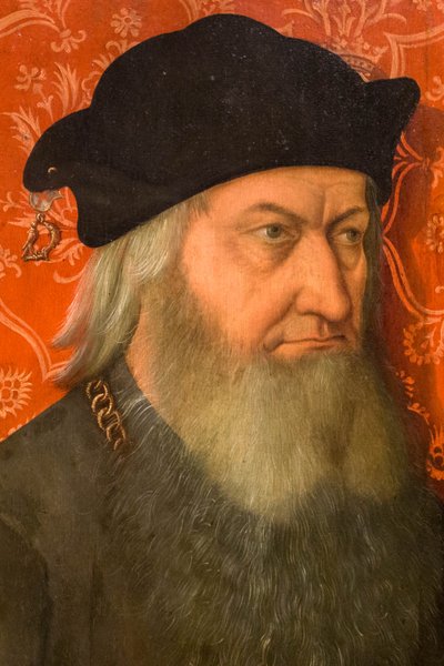 Ritratto di un anziano barbuto da Bernhard Strigel