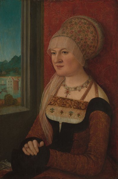 Ritratto di una Donna, c.1510-15 da Bernhard Strigel