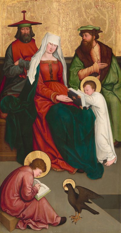 Santa Maria Salome e la sua famiglia da Bernhard Strigel