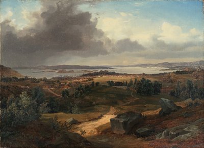 Christiania vista da Sinsen da Bernt Lund