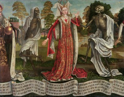 Danse Macabre: Imperatrice (dettaglio) da Bernt Notke