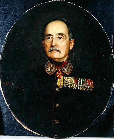 Ritratto di Freidrich Wilhelm Ferdinand Ritter von Breithaupt, c. 1870 da Berta von Breithaupt