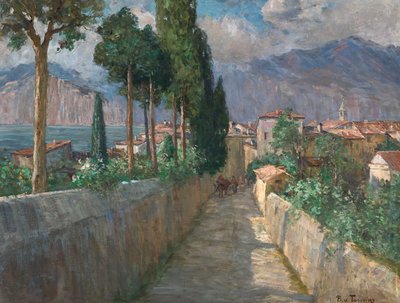 Vicolo a Malcesine da Berta von Tarnóczy Sprinzenberg