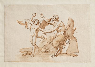 Pan e Cupido da Bertel Thorvaldsen