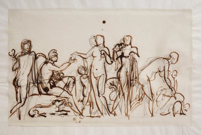 Parigi e le tre dee da Bertel Thorvaldsen