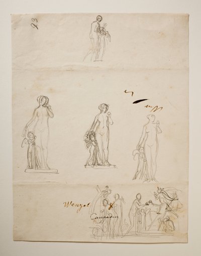 Paride e le tre dee. Venere e Cupido da Bertel Thorvaldsen