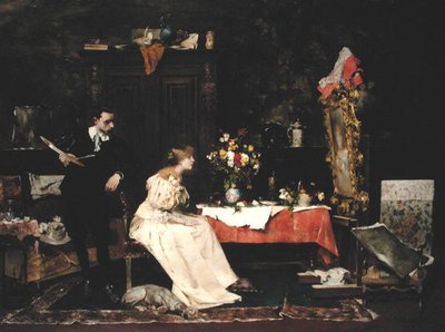 Artista nel suo studio da Bertelan Karlovsky