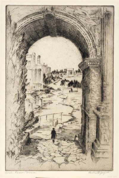 Arco, Foro Romano da Bertha E. Jaques