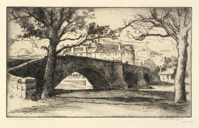 Ponte di Musselburgh, Edimburgo da Bertha E. Jaques