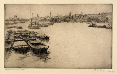 Thames Shipping, Londra da Bertha E. Jaques