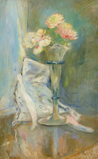 Anemoni rosa da Berthe Morisot