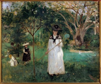 Caccia alle farfalle da Berthe Morisot