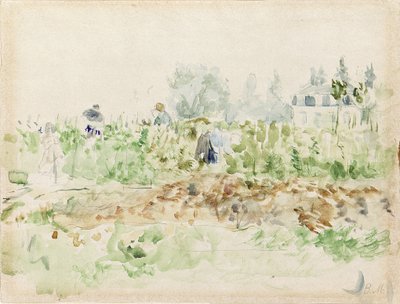 Nelle vigne da Berthe Morisot
