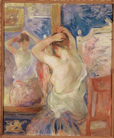Davanti alla psiche, 1890 da Berthe Morisot