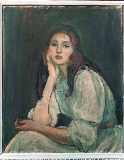 Julie che sogna ad occhi aperti, 1894 da Berthe Morisot