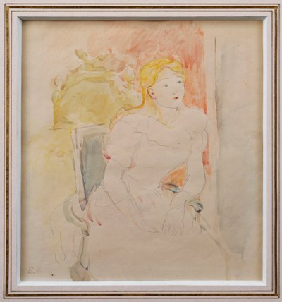 Julie seduta da Berthe Morisot