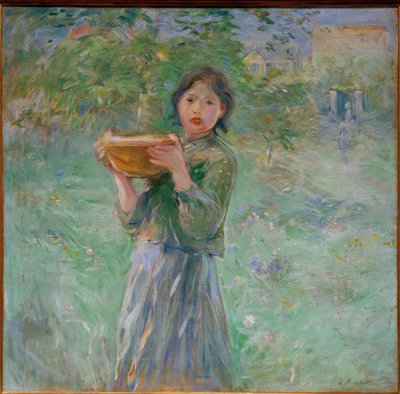 La ciotola di latte da Berthe Morisot