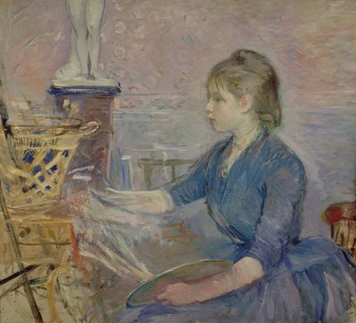 Paule Gobillard che dipinge da Berthe Morisot