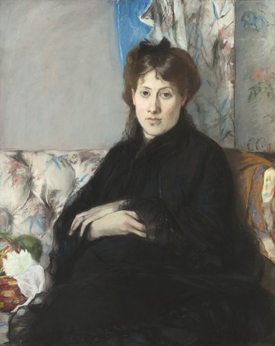 Ritratto di Madame Edma Pontillon, nata Morisot da Berthe Morisot
