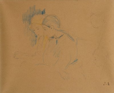 Ritratto di ragazze giovani da Berthe Morisot