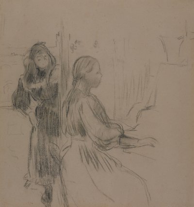 Studio per La Musique, 1893 da Berthe Morisot