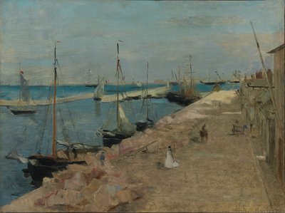Il porto di Cherbourg da Berthe Morisot
