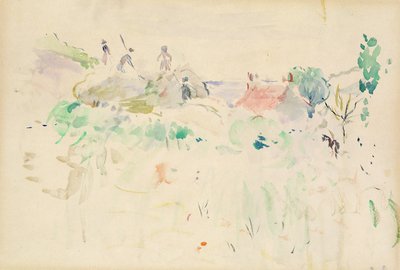 I covoni di fieno a Jersey, 1886 da Berthe Morisot