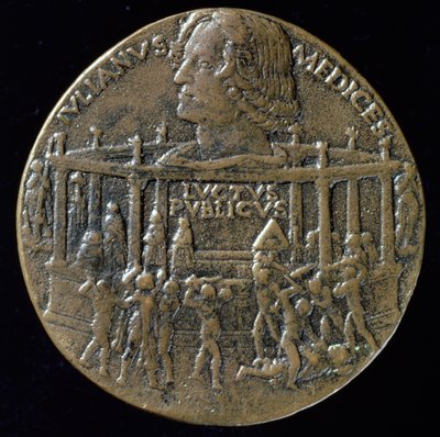 Medaglia con la testa di Giuliano De