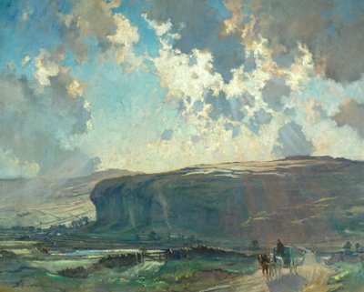 La posta di Sua Maestà, Kilnsey Crag da Bertram Priestman