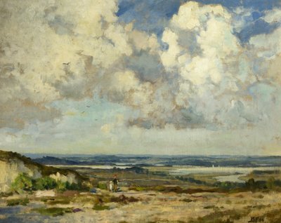 Sulle colline di Purbeck, Dorset da Bertram Priestman