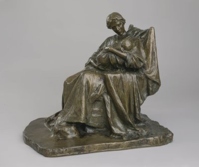 Una giovane madre da Bessie Potter Vonnoh