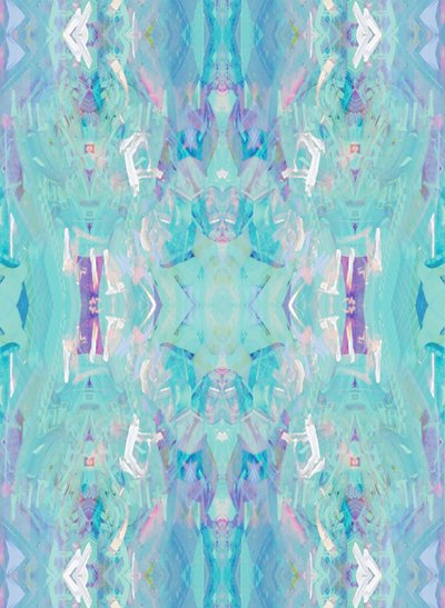 Aqua, 2014 (tecnica mista, stampa digitale) da Beth Travers