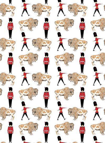 Buffalo Soldier, 2015 (illustrazione, digitale) da Beth Travers