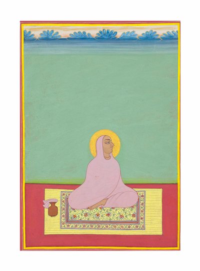 Ritratto del Maharaja Shri Narayan Ji, c.1830 da Bhati Shankar Das
