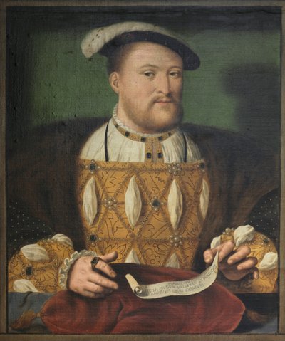 Ritratto di Re Enrico VIII da Biagio Rebecca
