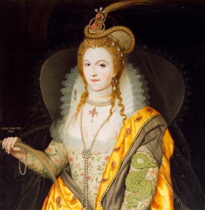 Ritratto della Regina Elisabetta I da Biagio Rebecca