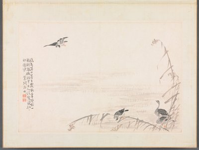 Album di Calligrafia e Dipinti da Bian Shoumin