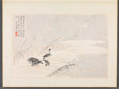 Album di Calligrafia e Dipinti da Bian Shoumin