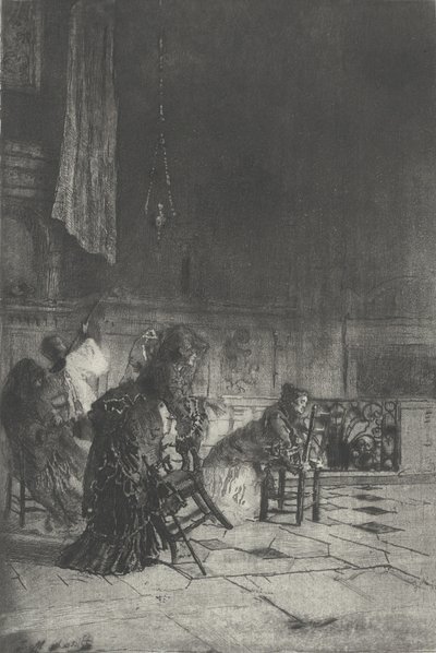 Interno di una chiesa a Milano da Bianchi Mose