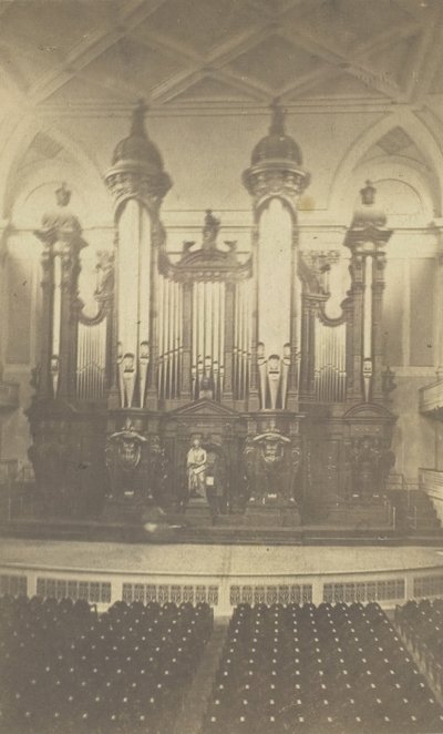 Grande organo, nella Music Hall, Boston, Mass da Bierstadt Brothers