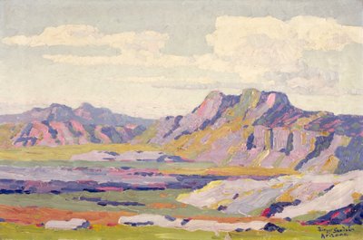 Nel Deserto Dipinto, Arizona da Birger Sandzen