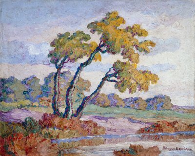 Paesaggio del Kansas da Birger Sandzen