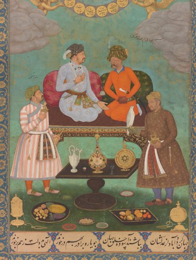 Jahangir intrattiene Shah Abbas dall