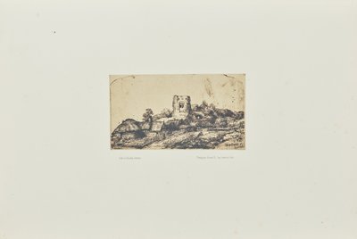 [Paesaggio con torre quadrata] da Bisson Frères