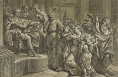 Eponina chiede clemenza a Vespasiano per Sabino da Blaise Nicolas Lesueur