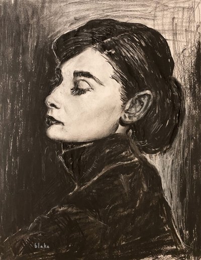 Audrey Hepburn, c.2021 da Blake Munch