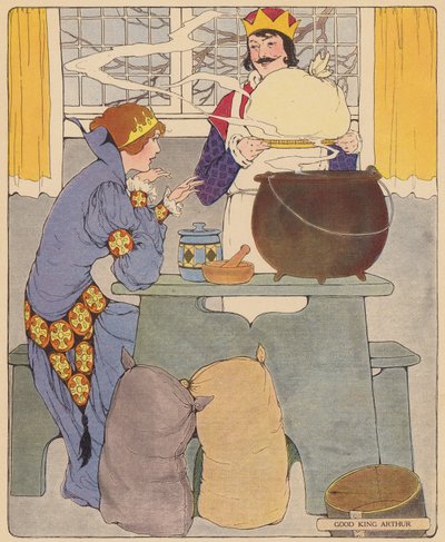 Filastrocca: Buon Re Artù da Blanche Fisher Wright